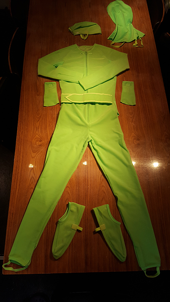 Vicon greenbag suit